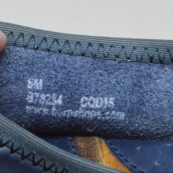 Born Leather Julianne Ballet Flats, Steel Blue Color - Picture 4 of 12